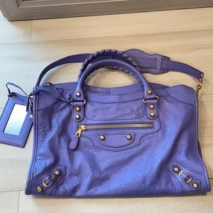 Purple Neo Classic Balenciaga Bag